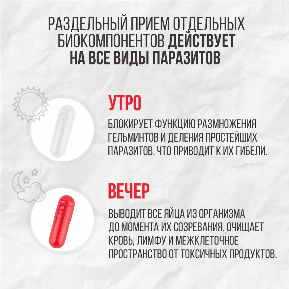 Санацин - средство от паразитов